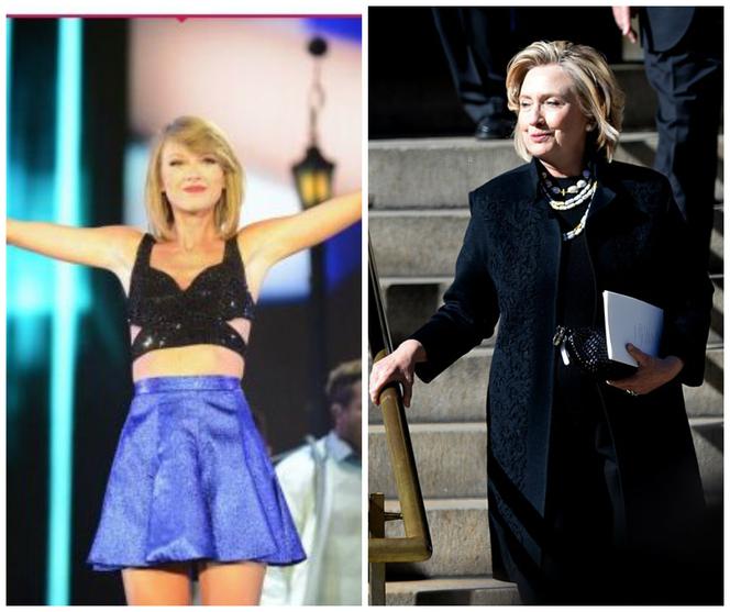 Taylor Swift i Hillary Clinton