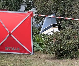 Awionetka spadła na ziemię! Dwie osoby nie żyją