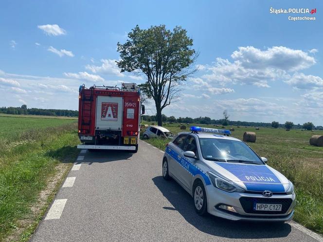 Tragedia na drodze. 36-latek zjechał z drogi i uderzył w drzewo. Mężczyzna nie żyje