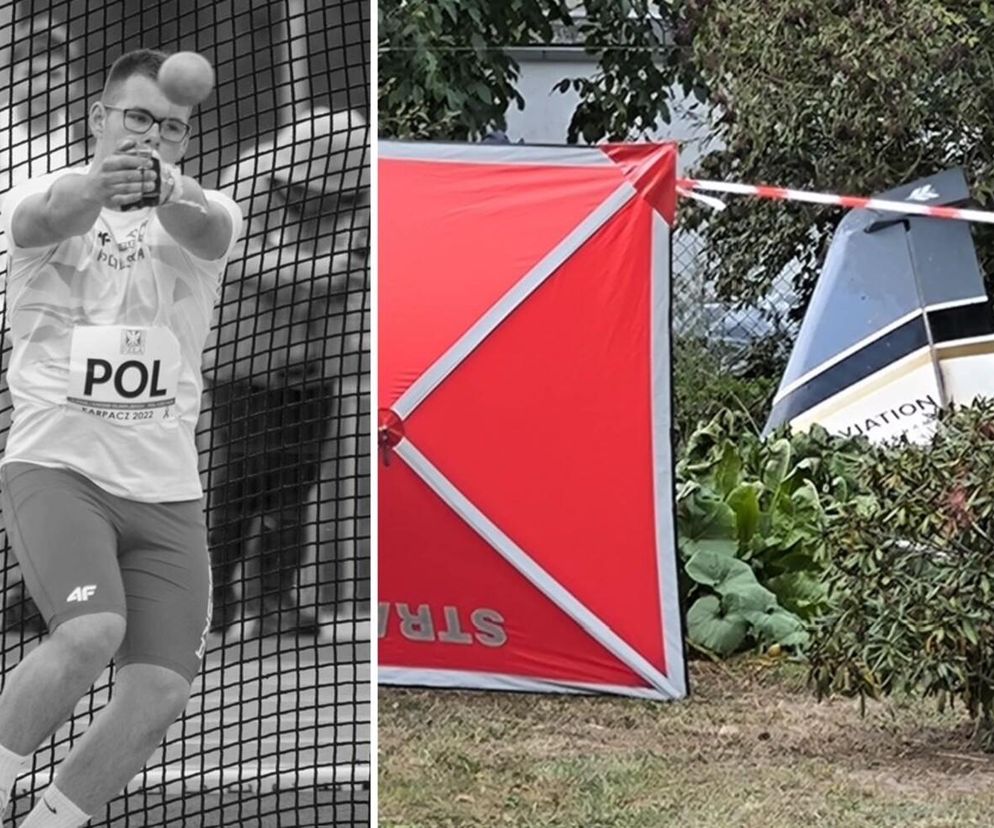 Wypadek awionetki w Krzycku Wielkim. Nie żyje młody sportowiec