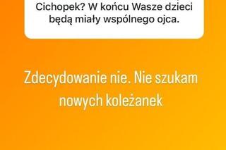 Dominika, partnerka Marcina Hakiela o Cichopek