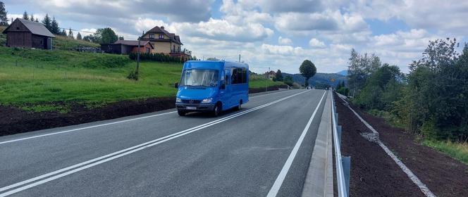 Tak wygląda nowa część DK 28 w Kasinie Wielkiej, po naprawie