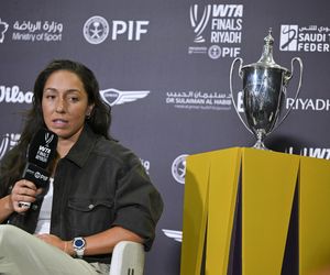 Tenisistki na konferencji WTA Finals