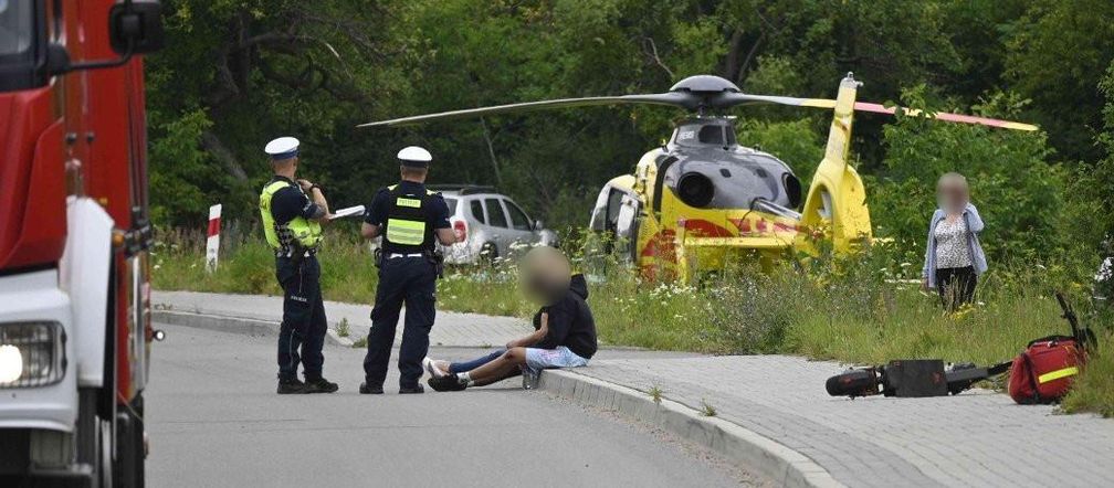 Tragiczny wypadek w Świeciu. Nie żyje 15-latek, który jechał hulajnogą!