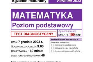 Matura próbna 2024: matematyka. Arkusze CKE i odpowiedzi. Poziom podstawowy [Formuła 2023]