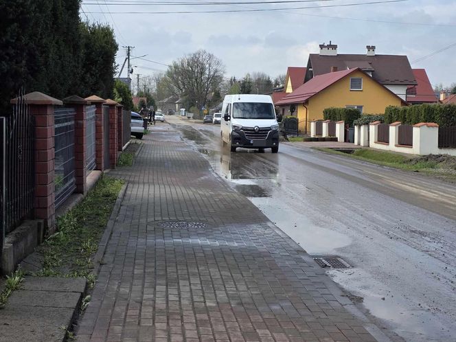 Pawłosiów po powodzi.