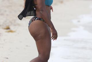 Serena Williams na plaży