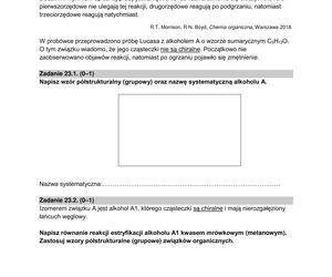 Matura 2025 chemia rozszerzona - arkusz CKE 16.05.2025 - Formuła 2015