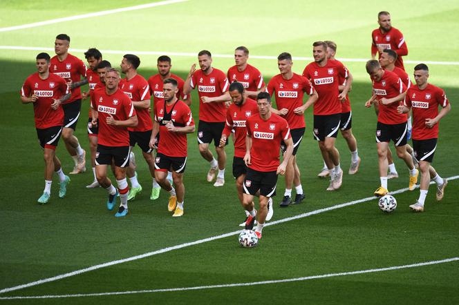 Pierwszy trening reprezentacji Polski na stadionie w Gdańsku