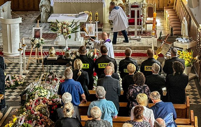 Ostatnia droga Ireny i Tadeusza. Cała wieś płakała na pogrzebie