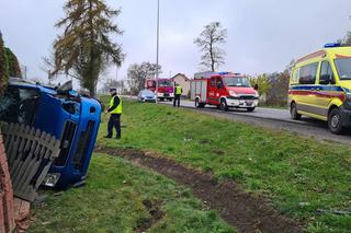 Śmiertelne dachowanie na DK 62