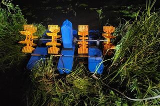 Działania służb wojewody na rzece Wkrze