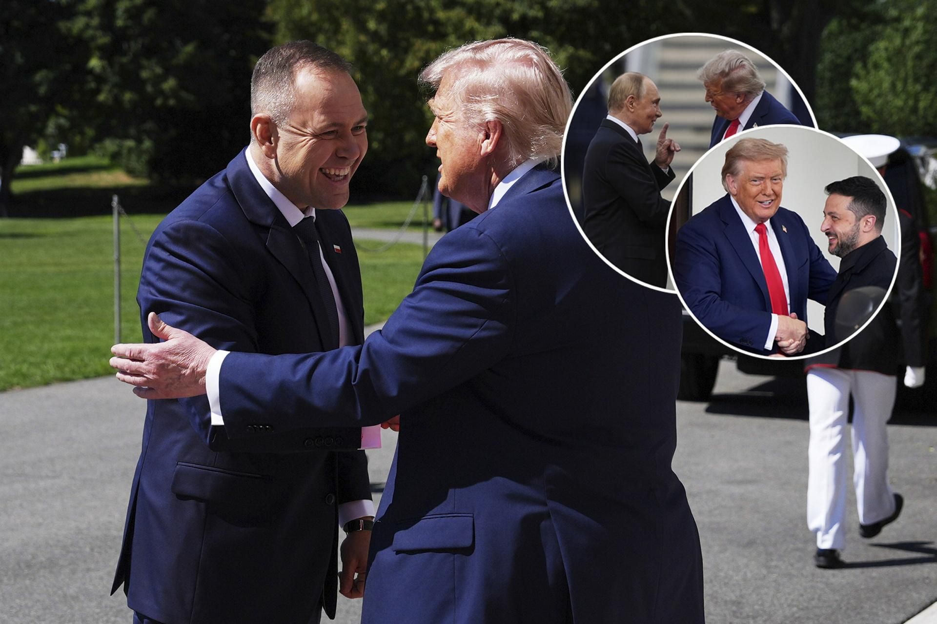 Так Трамп приветствовал Навроцкого, Зеленского и Путина. Один из них, в частности...