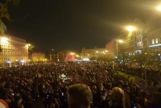 Protesty kobiet w Olsztynie. Centrum miasta zostało sparaliżowane [WIDEO]