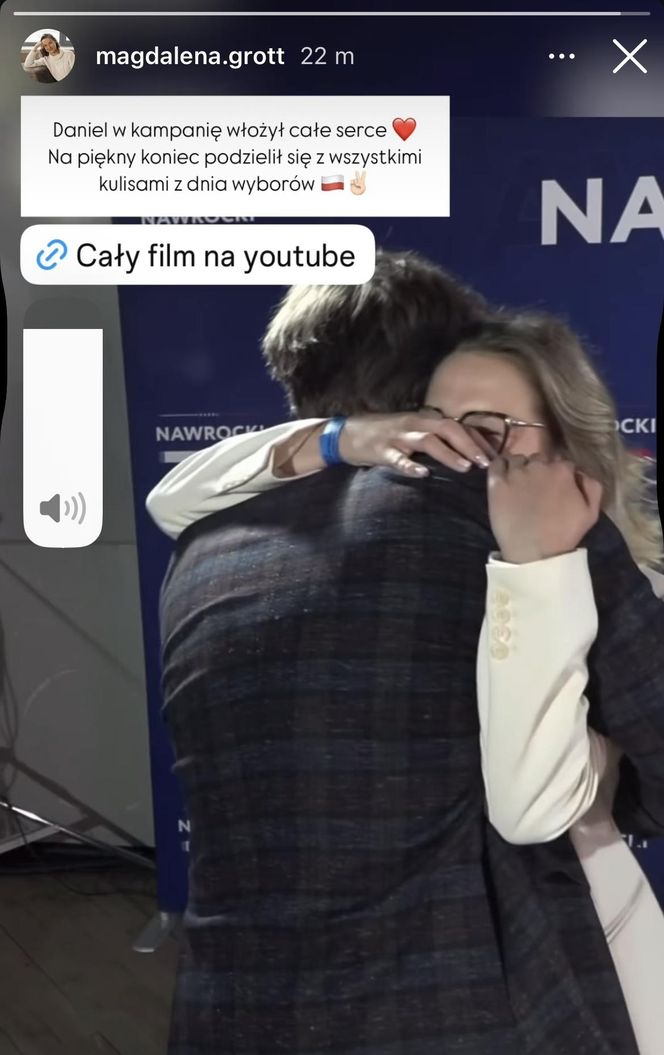 Daniel Nawrocki i jego dziewczyna, Magdalena Grott 