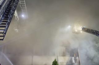 Wielki pożar na Felinie. Straty to przynajmniej pół miliona złotych