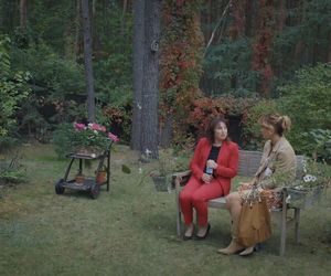 M jak miłość, odcinek 1847: Kama (Michalina Sosna), żona klienta (Joanna Borer-Dzięgiel)