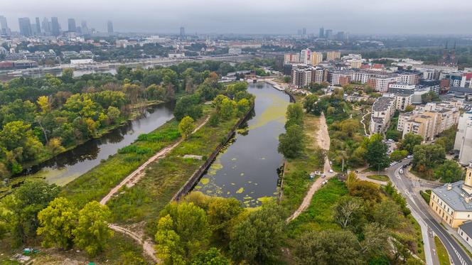 Port Praski - widok z drona, wrzesień 2024