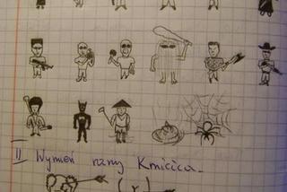 Nauczyciele pokazali kartkówki i sprawdziany szkolne. Zobaczcie