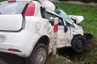 Tragiczny wypadek pod Wadowicami. 66-latek zginął w zderzeniu z ciężarówką