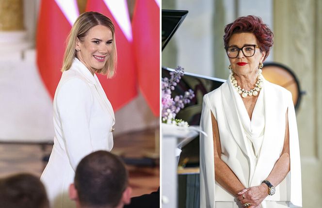  Jolanta Kwaśniewska i Marta Nawrocka