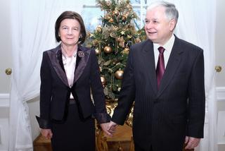 Lech Kaczyński i Maria Kaczyńska