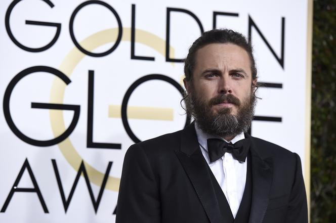 Casey Affleck na gali Złote Globy 2017