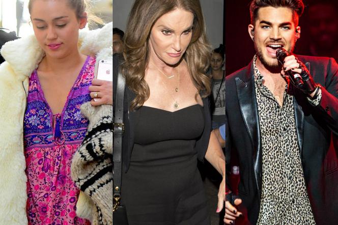 Miley Cyrus, Caitlyn Jenner, Adam Lambert