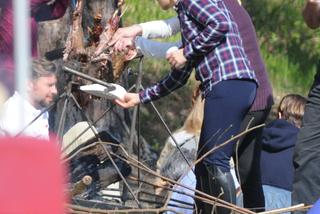 Miłość Rusin na trawie