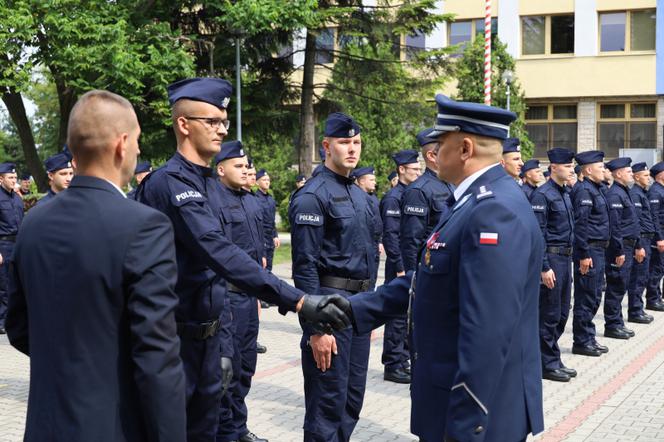 Zaprzysiężenie policjantów