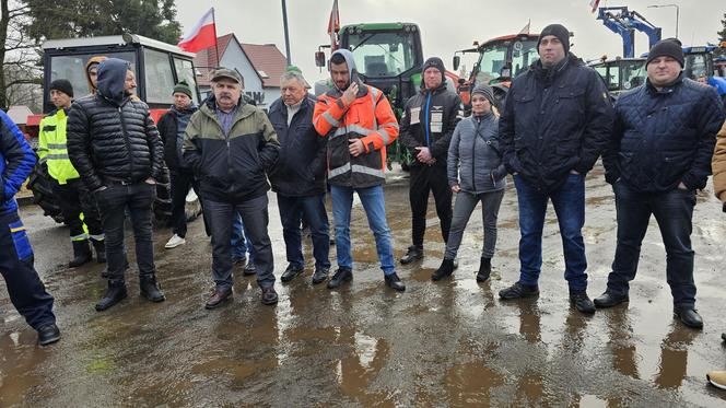 Protest rolników w Drawsku Pomorskim