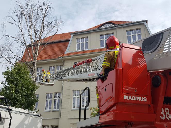 Strażacy przy Szkole Podstawowej nr 3
