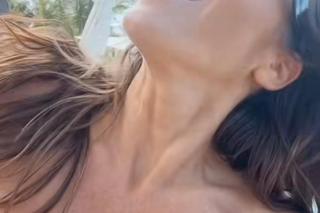 Tak baluje Edyta Herbuś. Zrobiło się gorąco