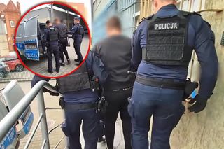 Horror w lesie! Z maczetą i gazem pieprzowym rzucił się na policjantów!