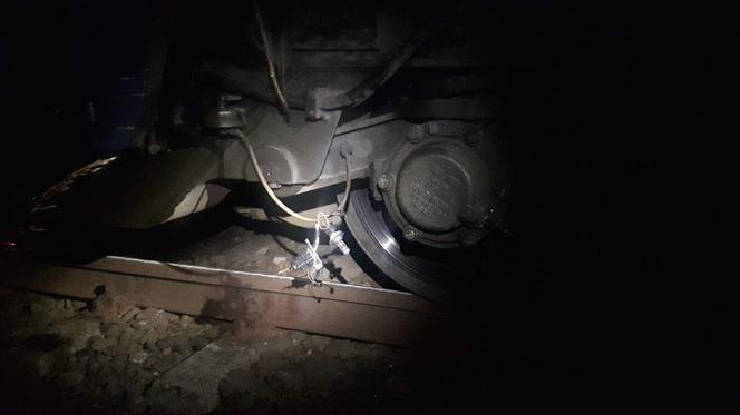 Wypadek na przejeździe kolejowym