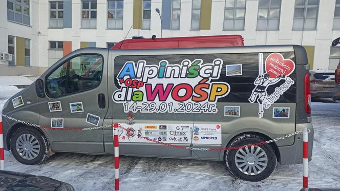 Alpiniści dla WOŚP. Olsztyn 2024