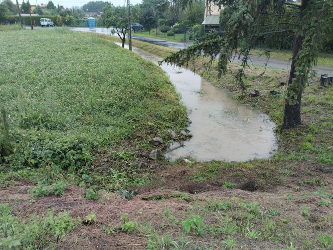 Ulewne deszcze na Śląsku. Trudna sytuacja na Żywiecczyźnie