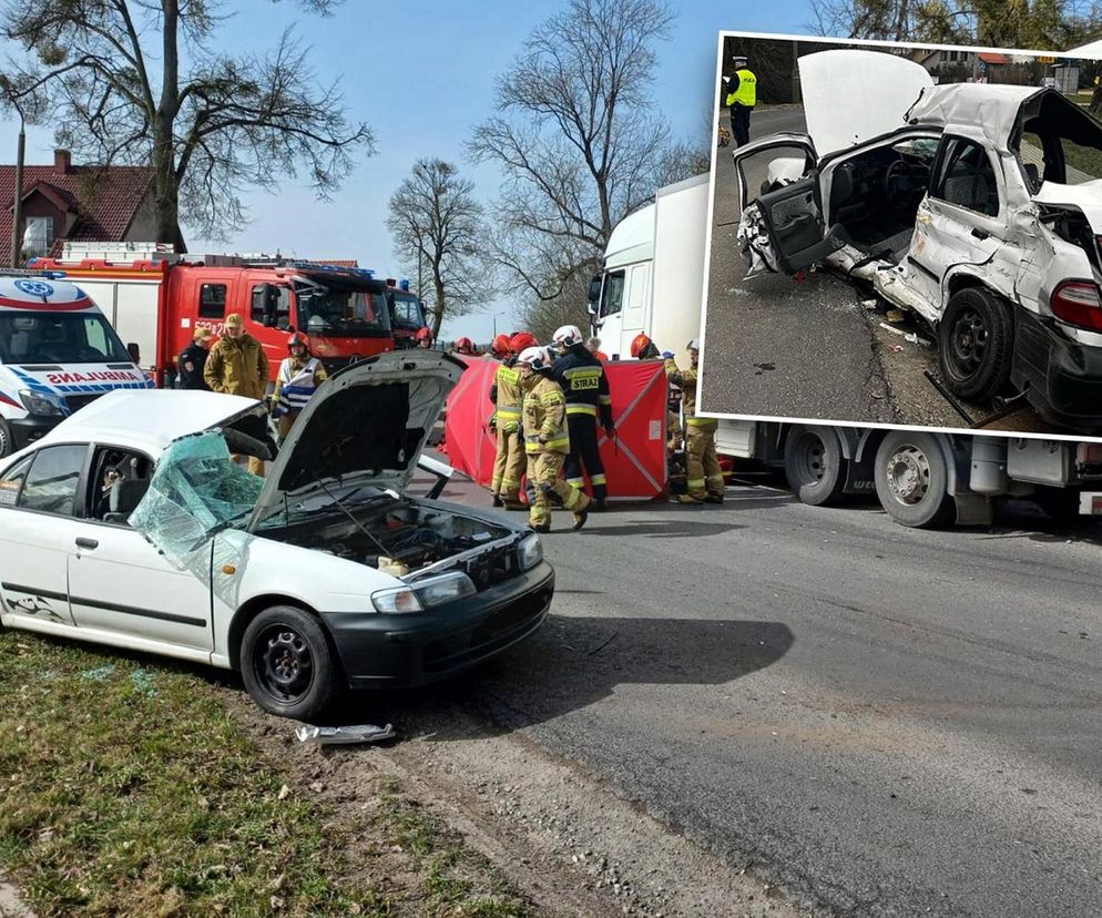 19-latek nie doczekał świąt. Tragedia na zakręcie, nie miał szans z ciężarówką