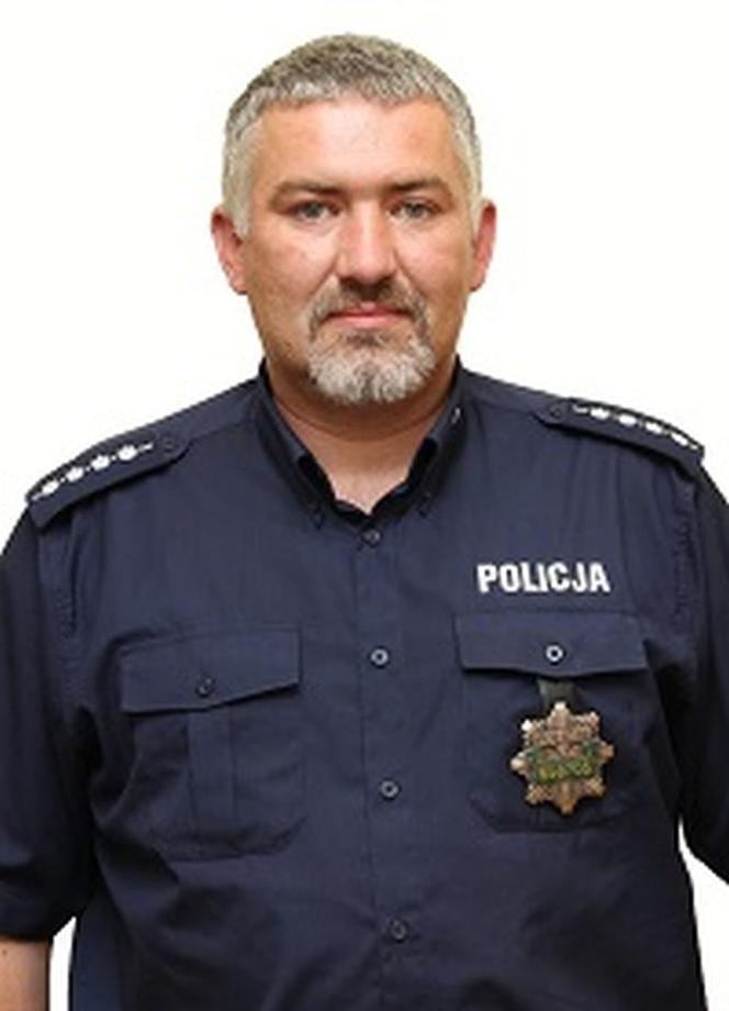 aspirant sztabowy Andrzej Leoniuk (KOMISARIAT POLICJI IV W BIAŁYMSTOKU)
