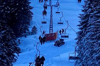 Ćwiczenia ewakuacji turystów w Tatrach