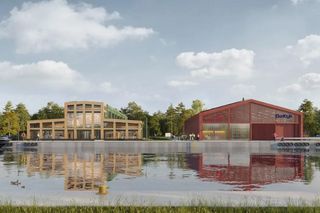 Baza w Łebie - wizualizacja