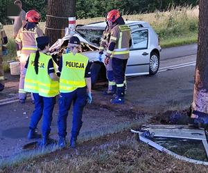 Wypadek w pobliżu Drawska Pomorskiego 