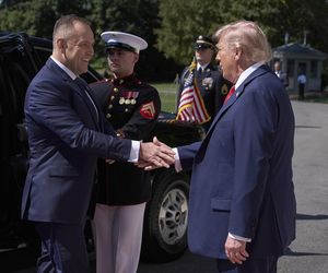 Trump opublikowali wideo ze spotkania z polskim prezydentem