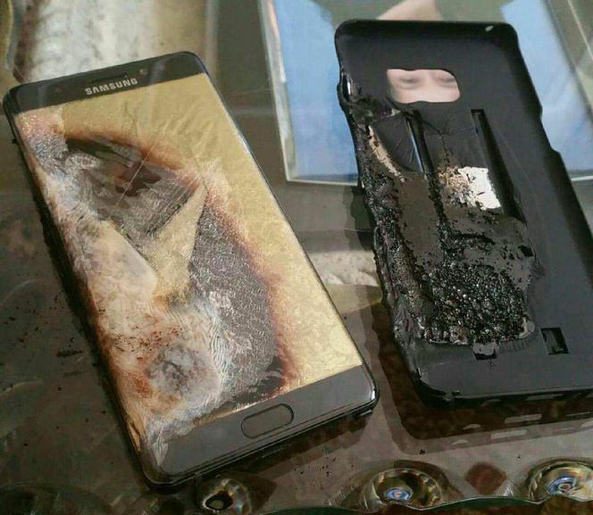 Wybuchowy Samsung Galaxy Note 7