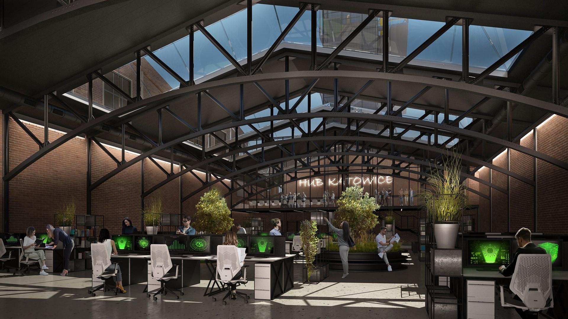 Kopalnia Wieczorek z nową funkcją. Wyniki konkursu na projekt Dzielnicy Nowych Technologii w Katowicach