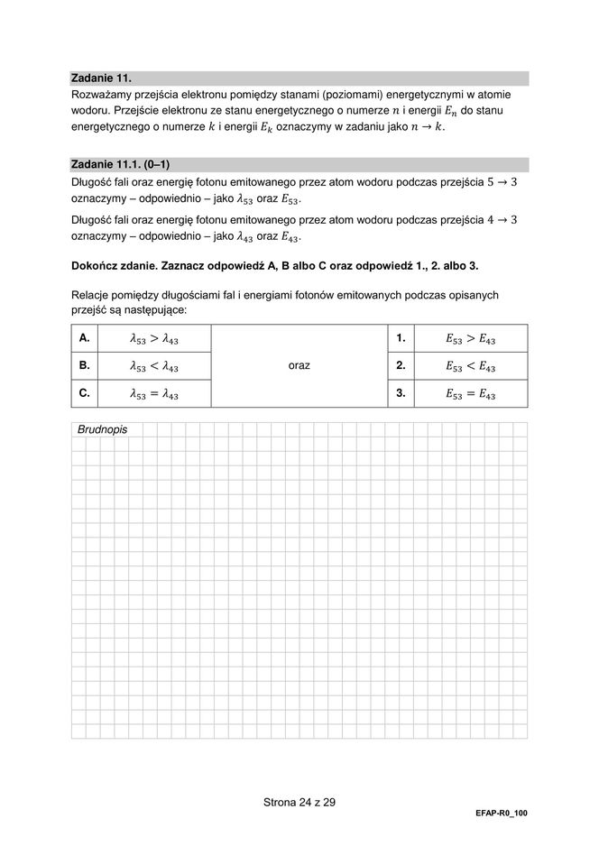 Matura 2025: fizyka 20.05.2025. Arkusze CKE i odpowiedzi [Formuła 2015]
