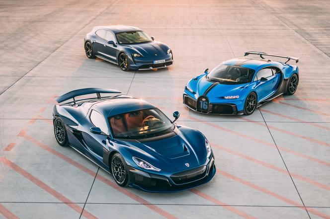 Bugatti, Rimac, Porsche