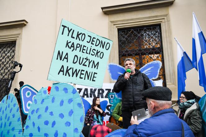 Kraków: Protest w sprawie Zakrzówka