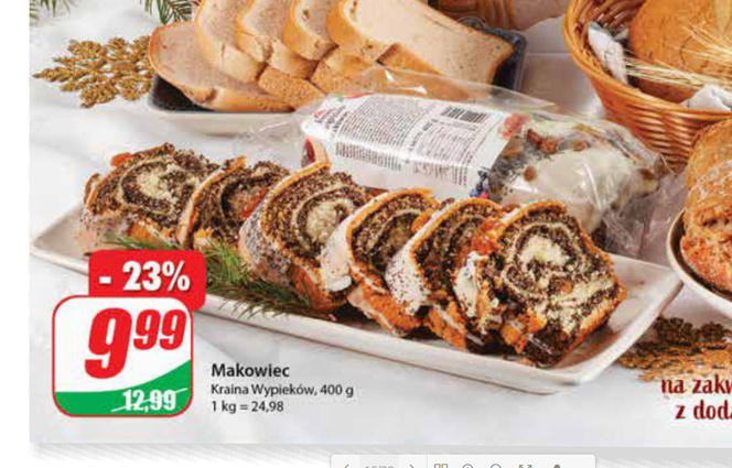 Kraina Wypiekow, 400g, sieć sklepów DINO, 9,99 zł