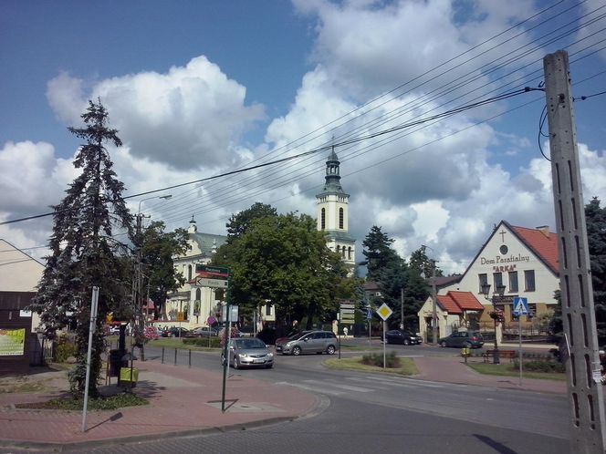 Rynek w Starych Babicach